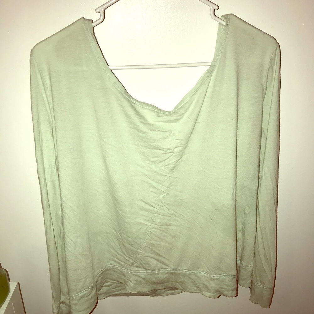 Victoria Secret PINK crop open back long sleeve